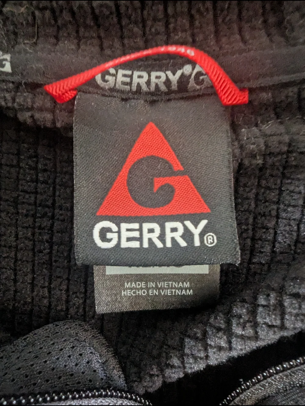 Gerry Men's XL Black Hooded Softshell Jacket Stretch Outdoor Hiking Coat